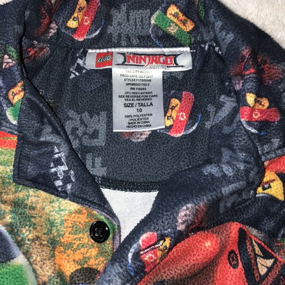 Boys LEGO ninjago two piece pajama set - Picture 4 of 6